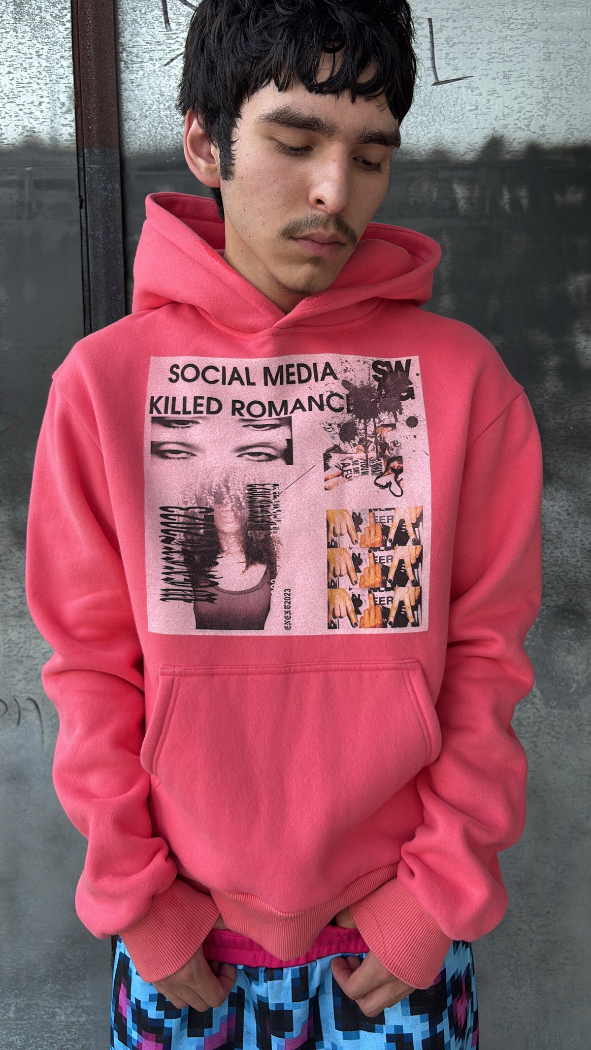 Social Media Killed Romance Hoodie