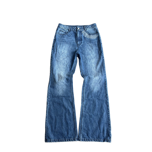 “Savior” poem jeans