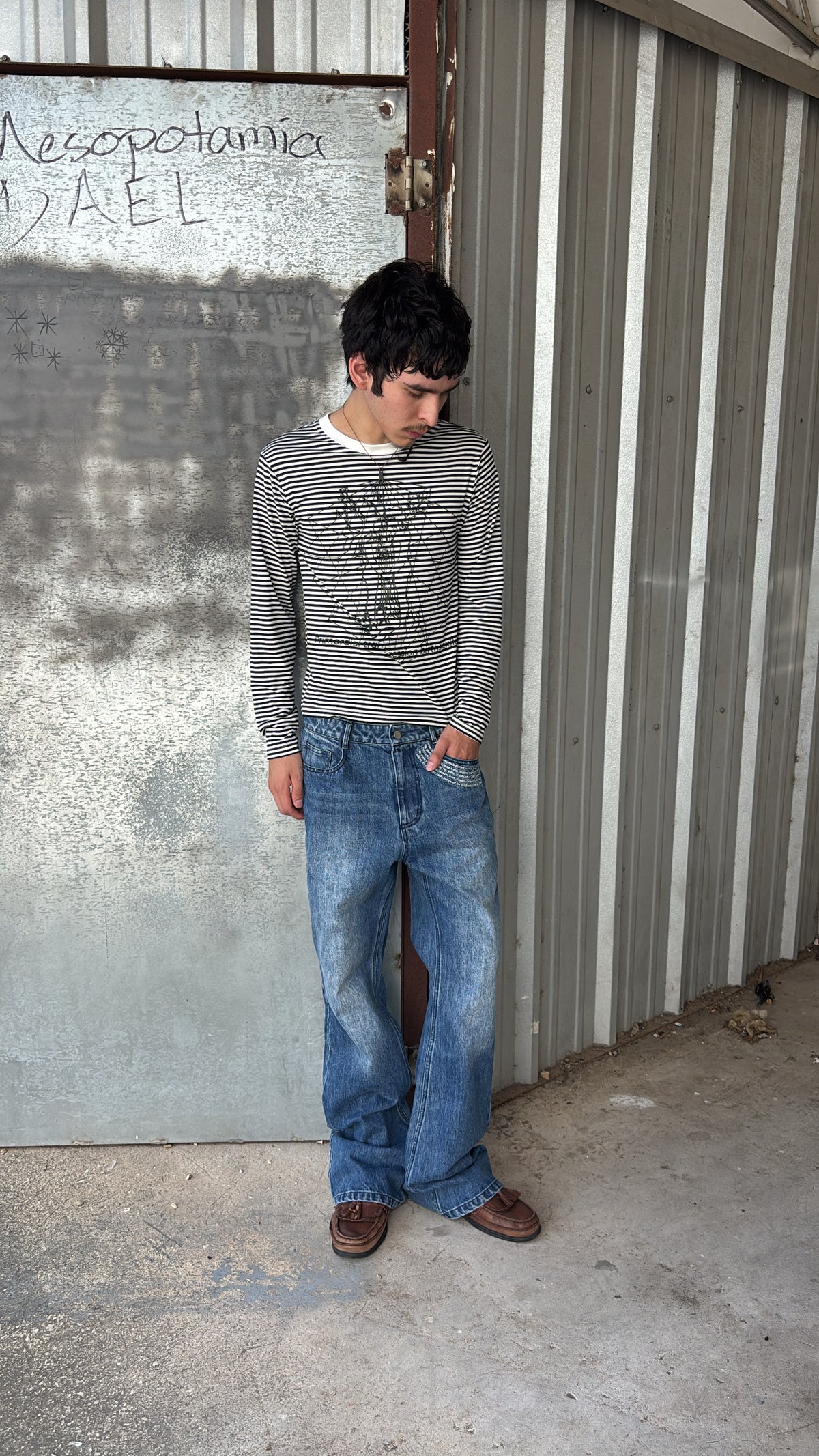 “Savior” poem jeans